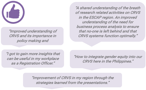 Figure 7. What were the results achieved (or likely to be achieved) through the Forum?